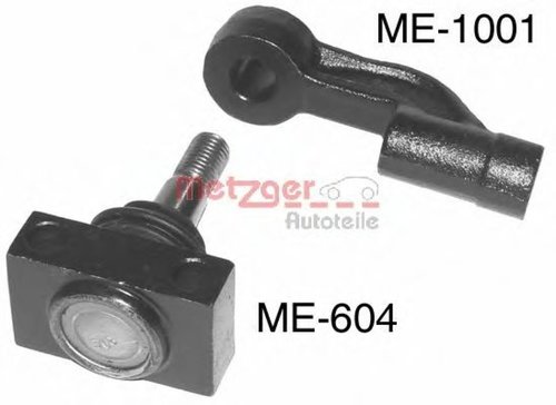 Set reparatie, cap de bara SMART FORTWO Cabrio (450) (2004 - 2007) METZGER 57023748 piesa NOUA