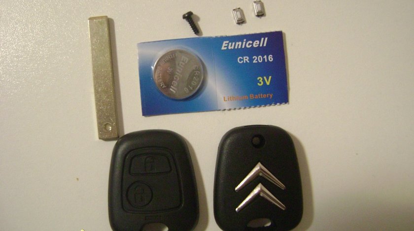 Set reparatie cheie citroen cu doua butoane pret 50 lei