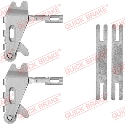 Set reparatie, cheie frana puntea spate (12053013 QBK) VOLVO