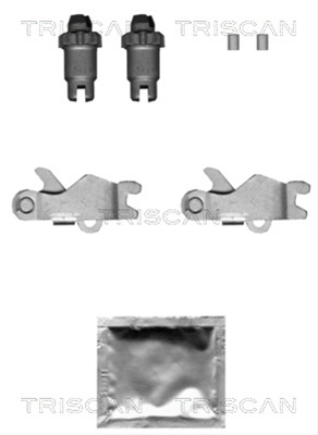 Set Reparatie Cheie Frana Triscan 8105 102630