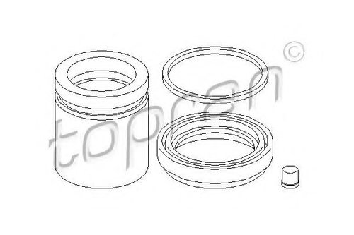 Set reparatie, etrier AUDI A3 (8L1) (1996 - 2003) TOPRAN 111 692 piesa NOUA