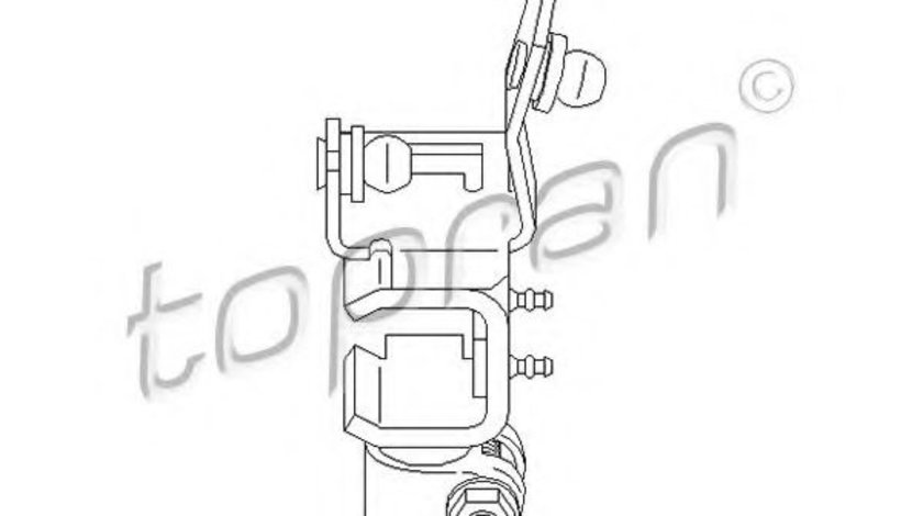 Set reparatie, levier cutie de viteze SEAT LEON (1M1) (1999 - 2006) TOPRAN 111 330 piesa NOUA