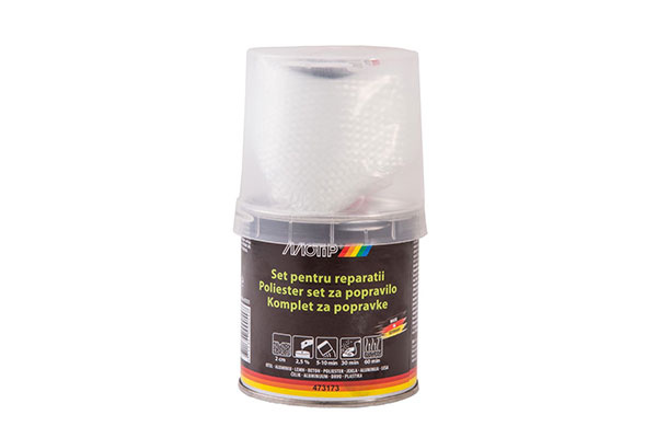 Set Reparatie Poliester Si Fibra De Sticla 250g Motip 382416