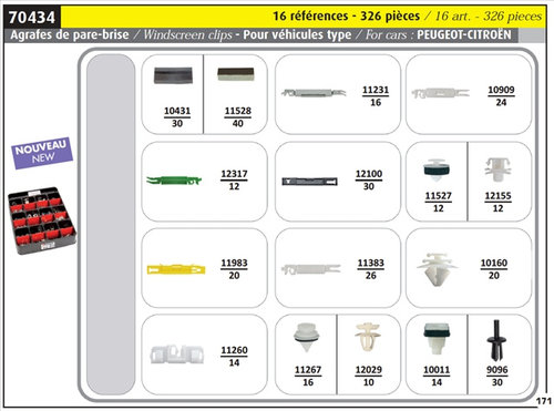 Set Reparatie Restagraf A70434