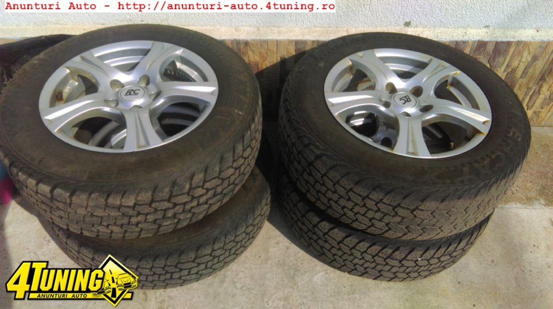 Set roti aliaj R16 pt nissan qashqai dacia duster