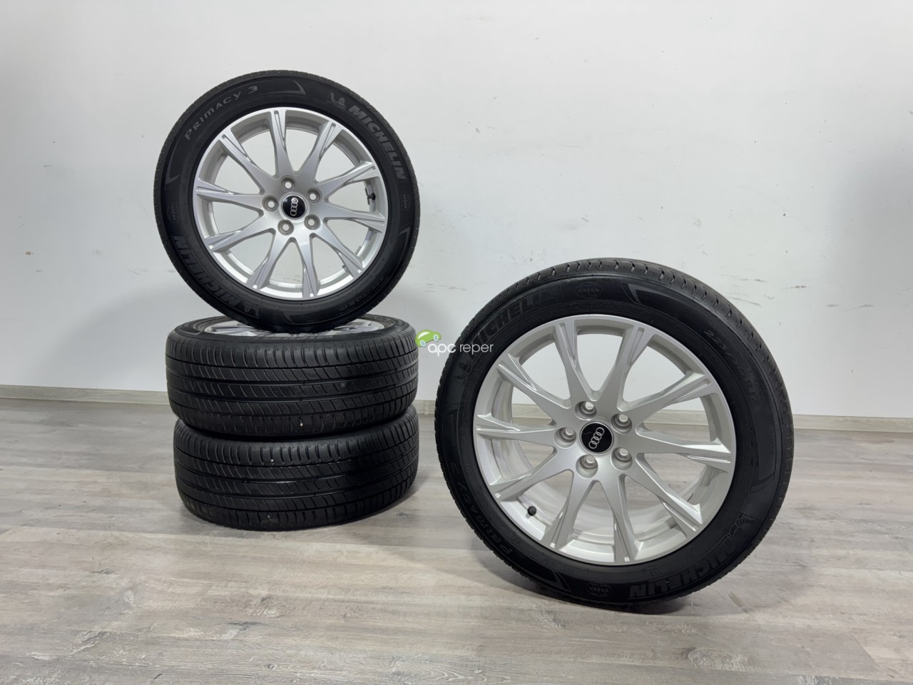 Set Roti Originale vara (Michelin) Audi A4 B9 8W - 225/50 R17 - Cod: 8W0601025C