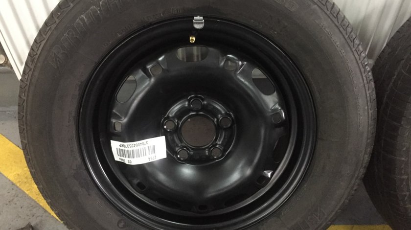 Set roti R14 vara jante cu anvelope 175/70R14 VW/Seat/Skoda 5x100