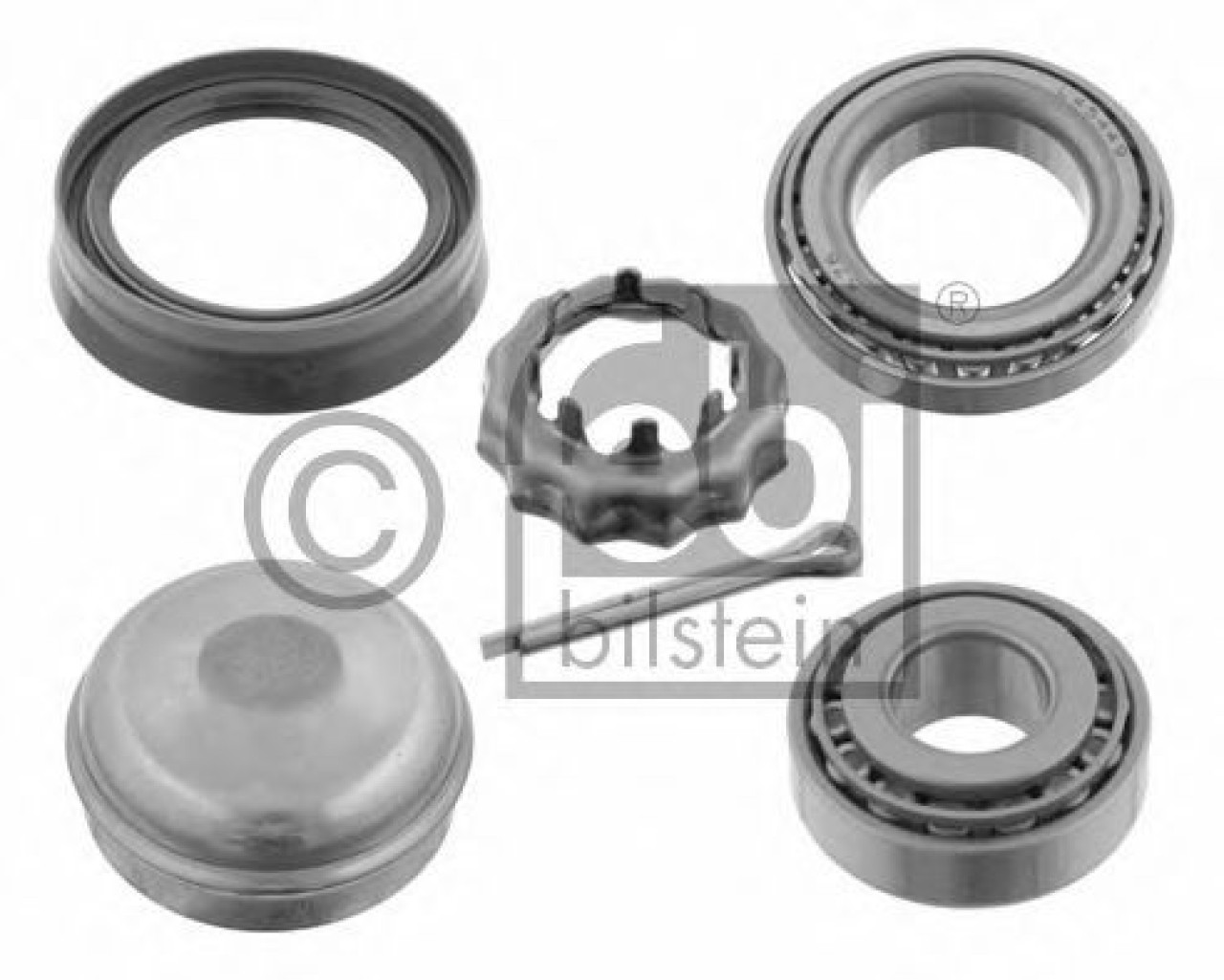 Set rulment roata AUDI A4 (8D2, B5) (1994 - 2001) FEBI BILSTEIN 26568 piesa NOUA