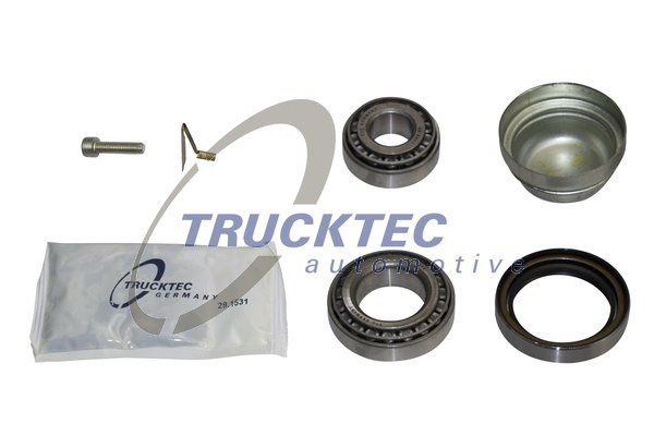 Set rulment roata Axa fata ambele parti (0231118 TRUCKTEC) MERCEDES-BENZ