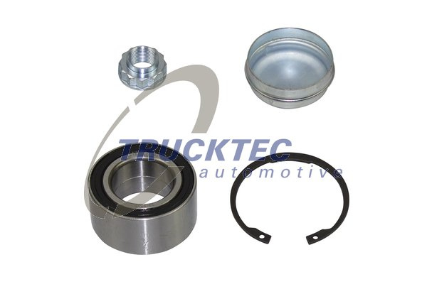 Set rulment roata Axa fata ambele parti (0231197 TRUCKTEC) MERCEDES-BENZ