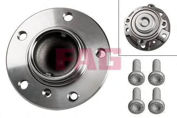 Set rulment roata BMW Seria 1 (F20) (2010 - 2016) FAG 713 6495 40 piesa NOUA