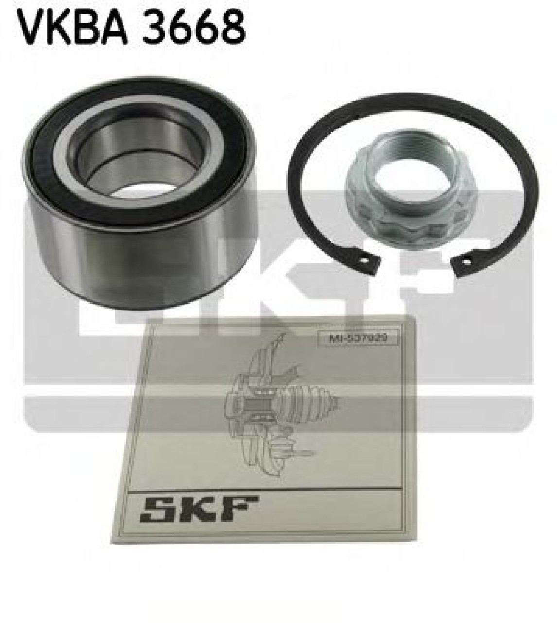 Set rulment roata BMW Seria 3 Cupe (E46) (1999 - 2006) SKF VKBA 3668 piesa NOUA