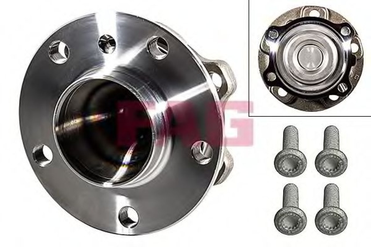 Set rulment roata BMW Seria 5 (F10, F18) (2009 - 2016) FAG 713 6496 00 piesa NOUA
