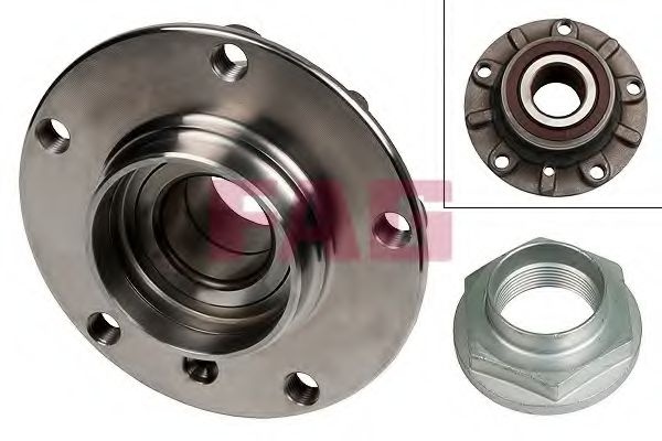 Set rulment roata BMW Seria 7 (E38) (1994 - 2001) FAG 713 6671 90 piesa NOUA