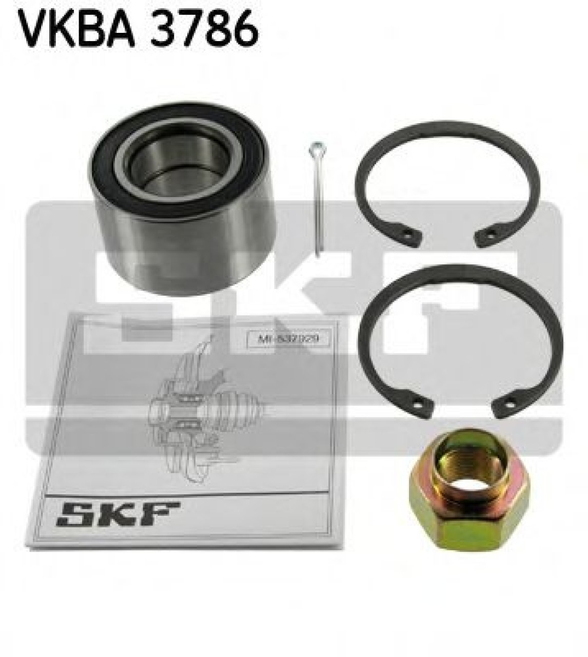 Set rulment roata CHEVROLET SPARK (M300) (2009 - 2016) SKF VKBA 3786 piesa NOUA