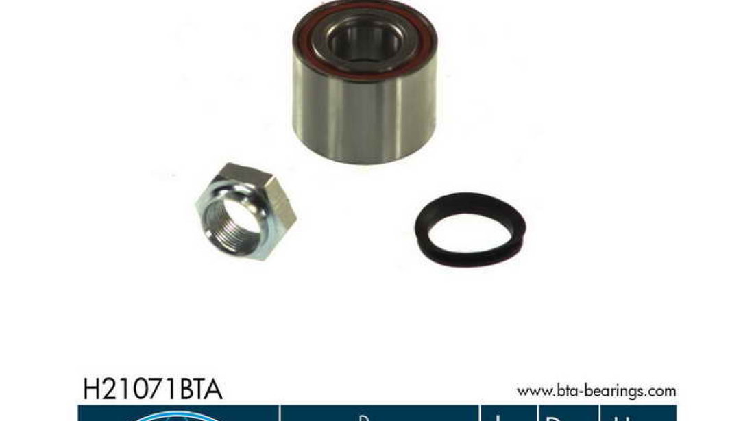 Set rulment roata CITROËN AX ZA- Producator BTA H21071BTA