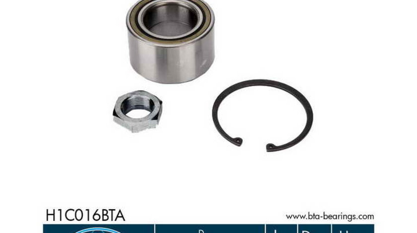 Set rulment roata CITROËN JUMPER nadwozie pe?ne 230L Producator BTA H1C016BTA