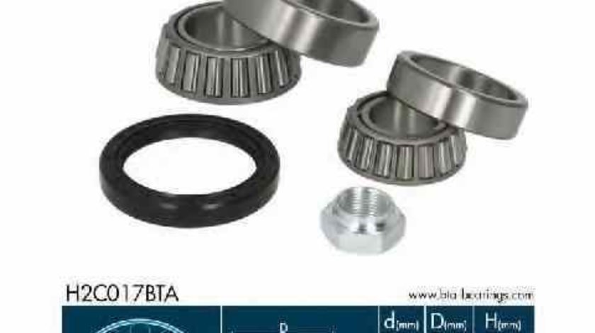 Set rulment roata CITROËN JUMPER platou / sasiu 230 BTA H2C017BTA