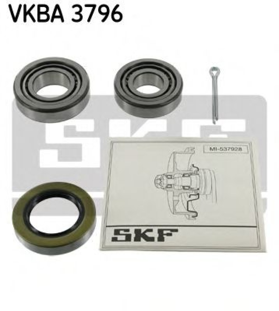 Set rulment roata DAEWOO MATIZ (KLYA) (1998 - 2016) SKF VKBA 3796 piesa NOUA