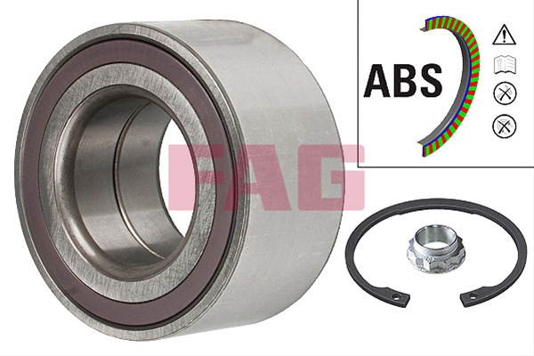 Set Rulment Roata Fag Bmw 713 6494 20