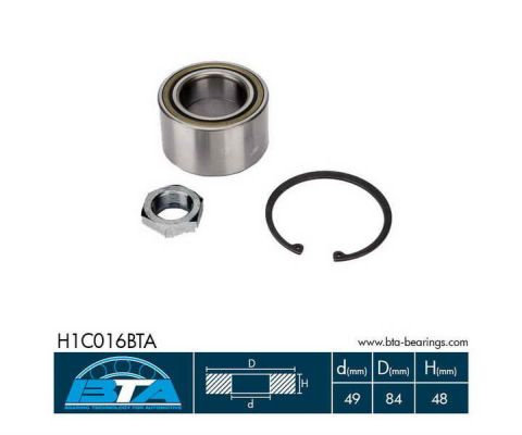 Set rulment roata Fata vehicul (H1C016BTA BTA) Citroen,FIAT,PEUGEOT