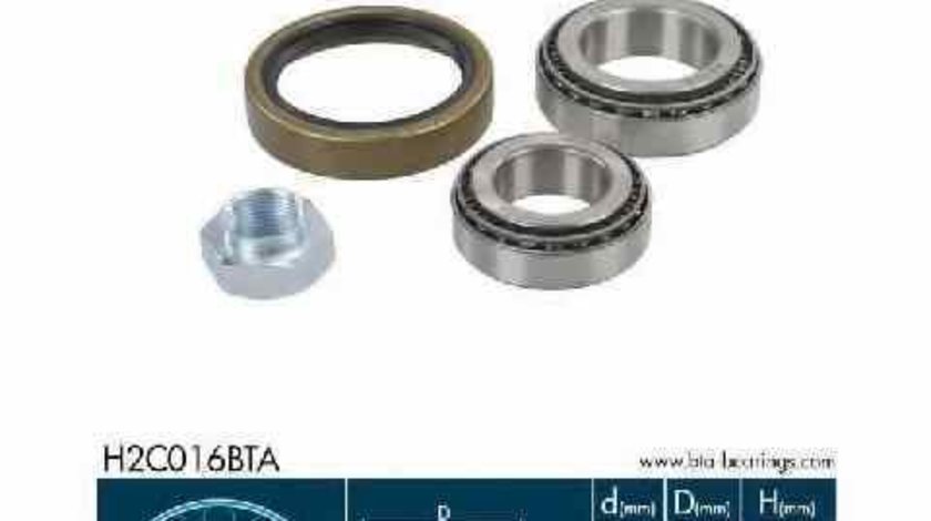 Set rulment roata FIAT DUCATO bus 230 BTA H2C016BTA