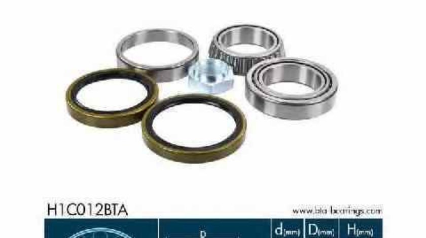 Set rulment roata FIAT DUCATO caroserie 230L BTA H1C012BTA