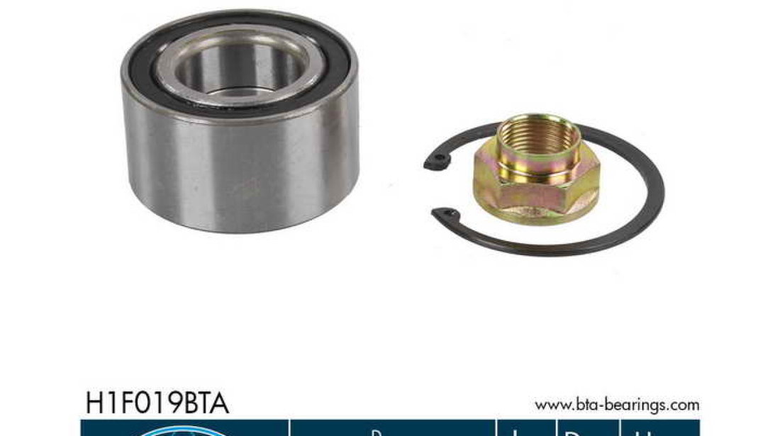 Set rulment roata FIAT SIENA 178 / ALBEA Producator BTA H1F019BTA