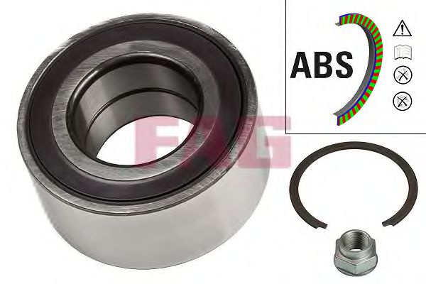 Set rulment roata FIAT STILO (192) (2001 - 2010) FAG 713 6908 10 piesa NOUA