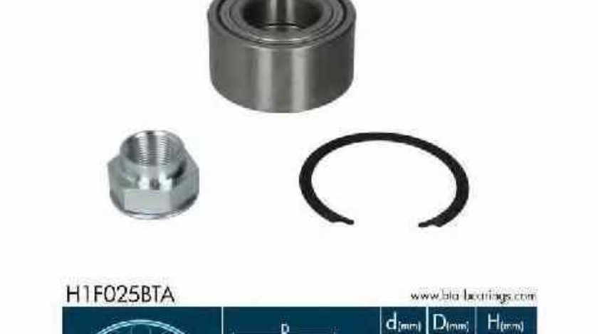 Set rulment roata FIAT STILO 192 BTA H1F025BTA