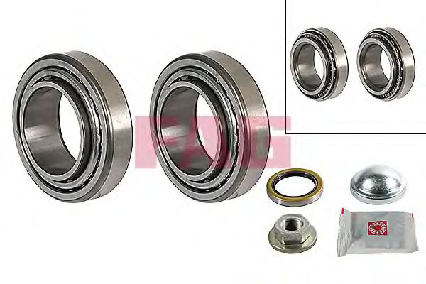 Set rulment roata FORD COURIER (JV) (1998 - 2016) FAG 713 6789 60 piesa NOUA