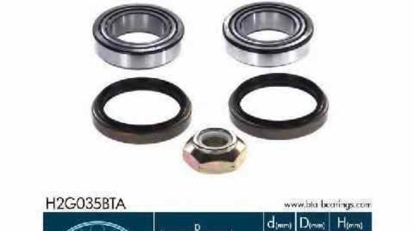 Set rulment roata FORD ESCORT VI GAL BTA H2G035BTA