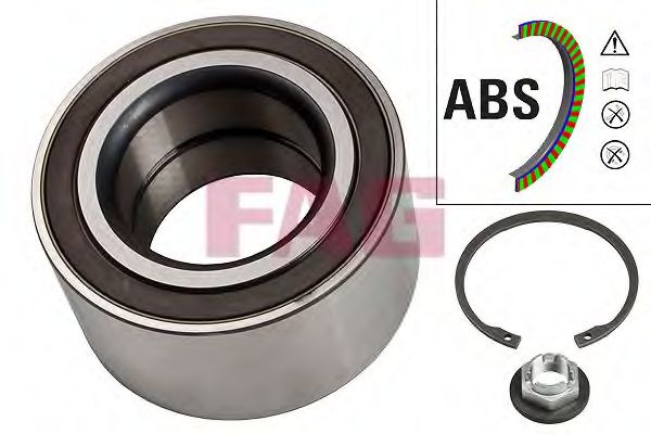 Set rulment roata FORD KUGA I (2008 - 2016) FAG 713 6789 50 piesa NOUA