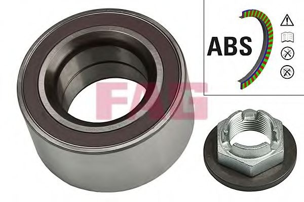 Set rulment roata FORD MONDEO III (B5Y) (2000 - 2007) FAG 713 6784 10 piesa NOUA