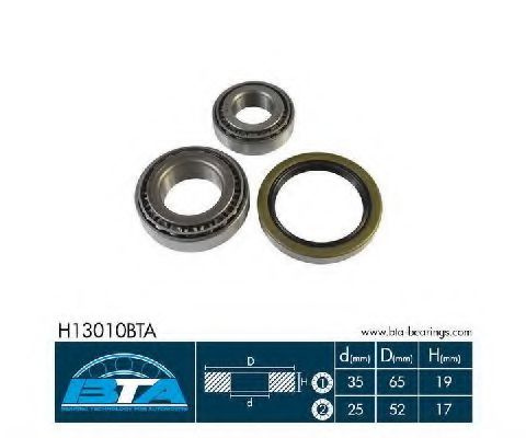 Set rulment roata FORD RANGER (ER, EQ) (1998 - 2006) BTA H13010BTA piesa NOUA