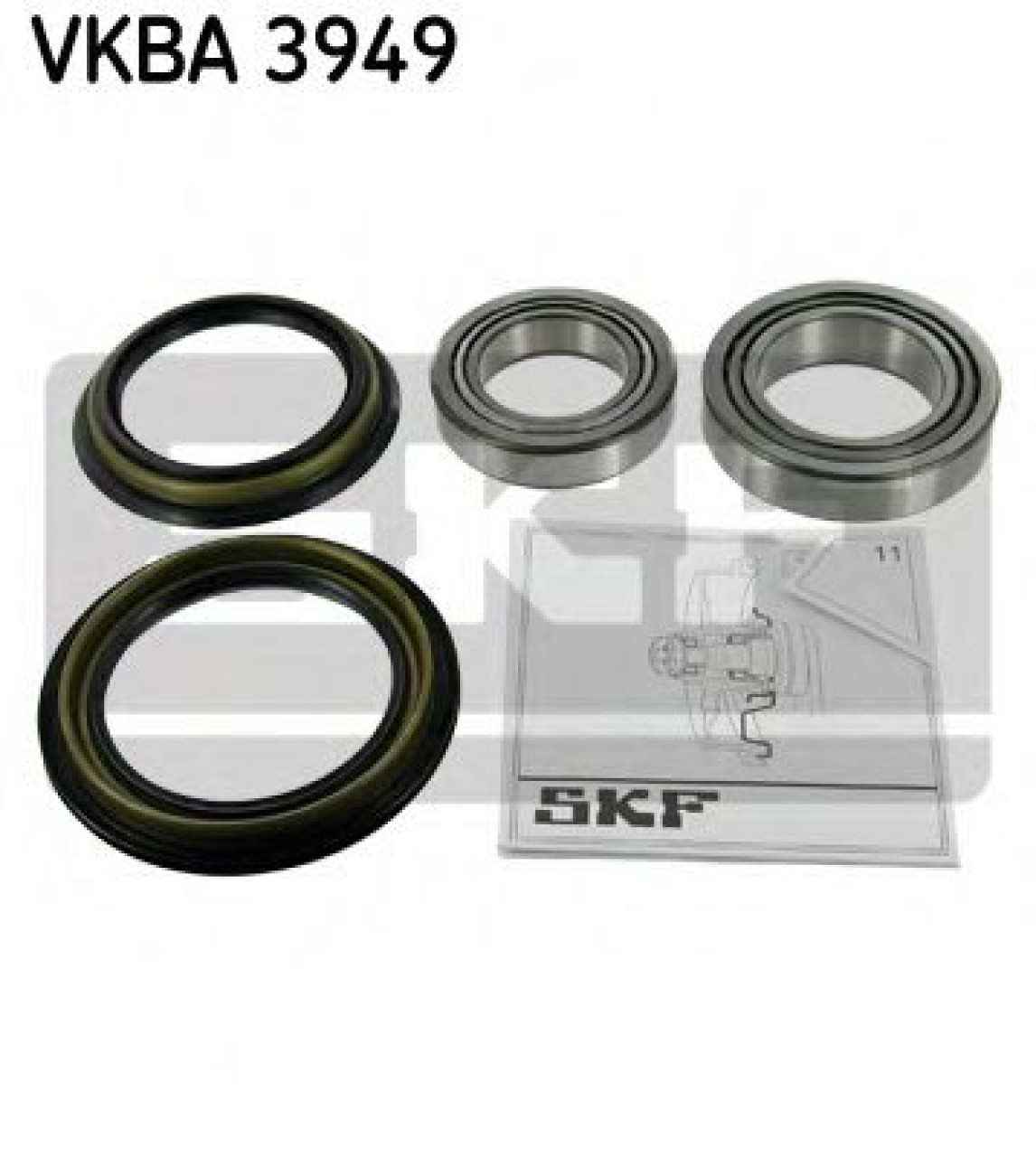 Set rulment roata FORD RANGER (ER, EQ) (1998 - 2006) SKF VKBA 3949 piesa NOUA