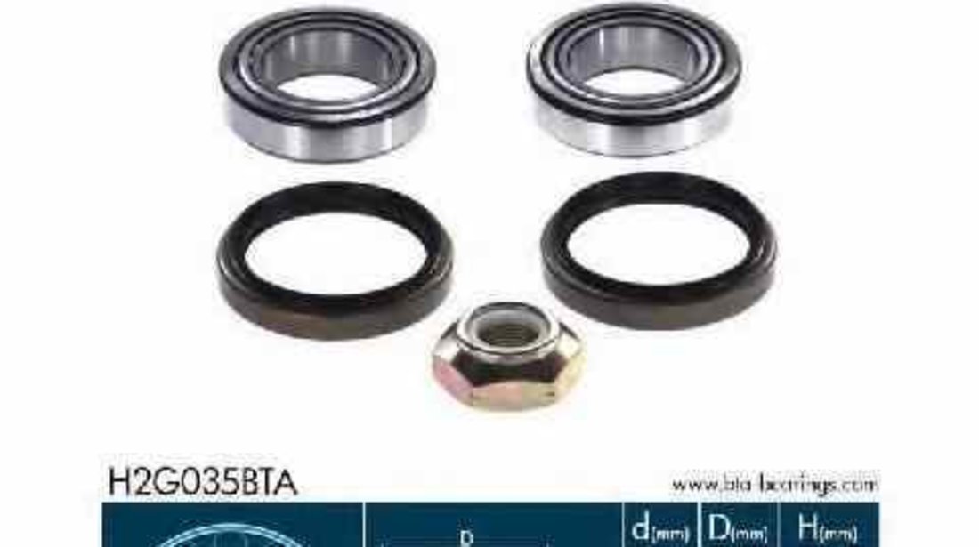 Set rulment roata FORD SIERRA GBG GB4 BTA H2G035BTA