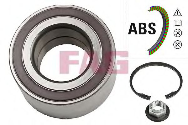 Set rulment roata FORD TOURNEO CONNECT (2002 - 2016) FAG 713 6788 70 piesa NOUA
