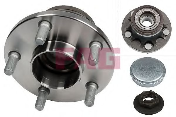 Set rulment roata FORD TOURNEO CONNECT (2002 - 2016) FAG 713 6788 90 piesa NOUA