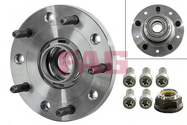 Set rulment roata FORD TRANSIT CUSTOM bus (2012 - 2016) FAG 713 6791 50 piesa NOUA
