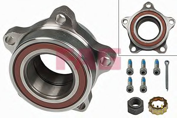 Set rulment roata FORD TRANSIT platou / sasiu (2006 - 2014) FAG 713 6789 10 piesa NOUA