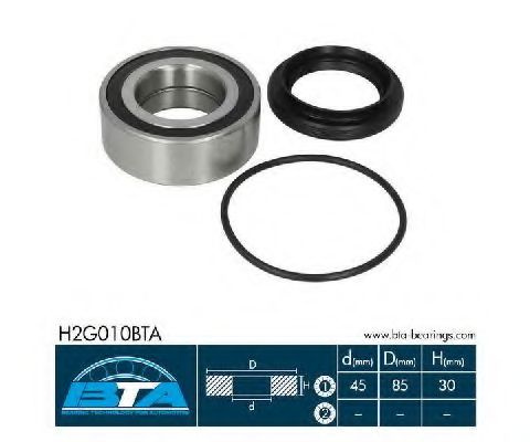 Set rulment roata FORD TRANSIT platou / sasiu (E) (1994 - 2000) BTA H2G010BTA piesa NOUA