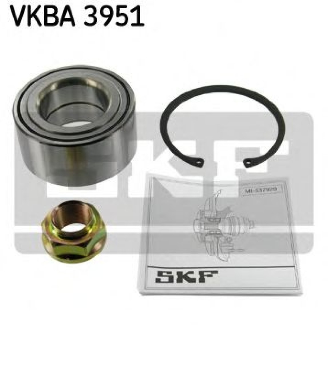 Set rulment roata HONDA STREAM (RN) (2001 - 2016) SKF VKBA 3951 piesa NOUA