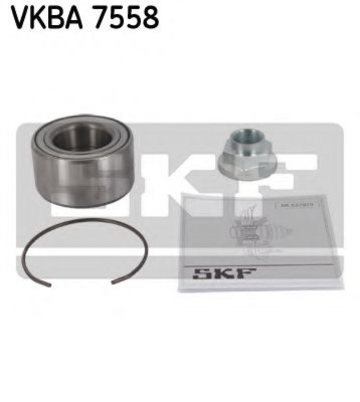 Set rulment roata HYUNDAI ACCENT IV limuzina (RB) (2010 - 2016) SKF VKBA 7558 piesa NOUA