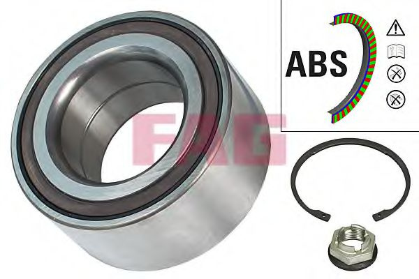 Set rulment roata JAGUAR XF (CC9) (2008 - 2015) FAG 713 6204 20 piesa NOUA