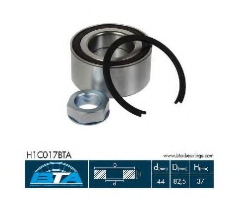 Set rulment roata LANCIA PHEDRA (179) (2002 - 2010) BTA H1C017BTA piesa NOUA