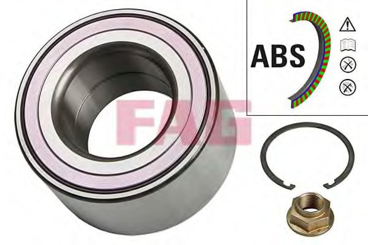 Set rulment roata MAZDA 6 Hatchback (GH) (2007 - 2016) FAG 713 6157 90 piesa NOUA