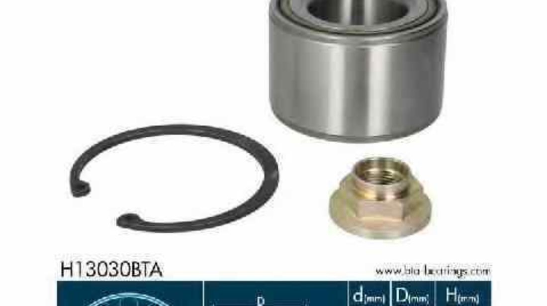 Set rulment roata MAZDA BT-50 CD UN BTA H13030BTA