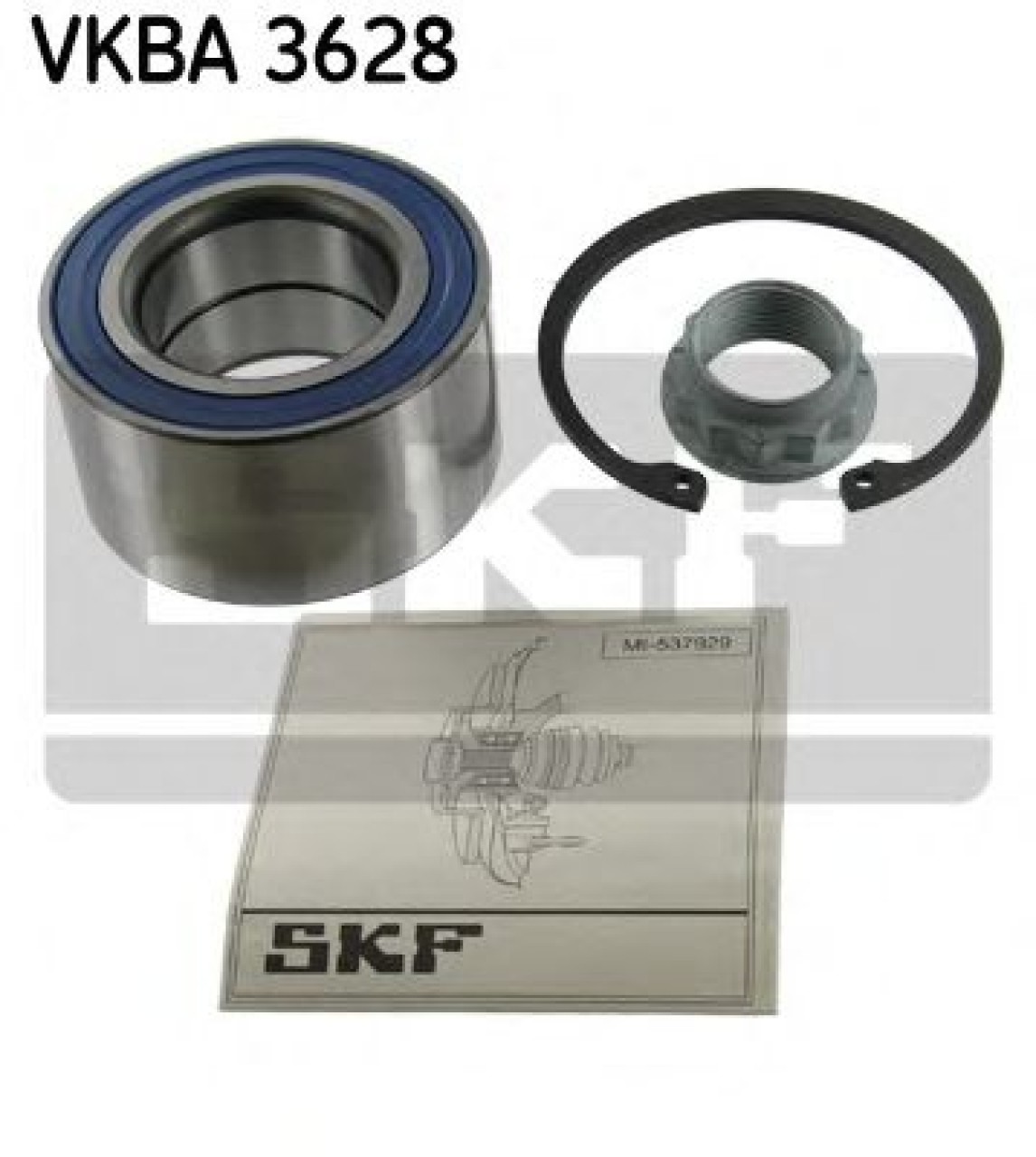 Set rulment roata MERCEDES E-CLASS Combi (S210) (1996 - 2003) SKF VKBA 3628 piesa NOUA