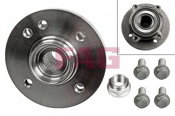 Set rulment roata MINI MINI (R50, R53) (2001 - 2006) FAG 713 6493 50 piesa NOUA